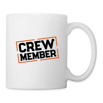 membre d'équipage - Mug blanc - blanc - Droite