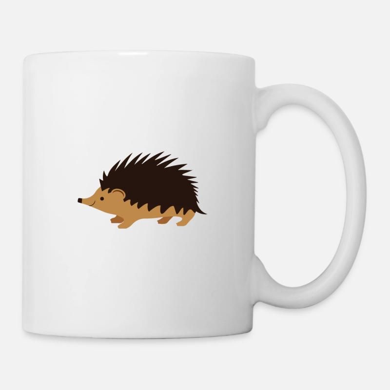 Igel - Tasse - Weiß