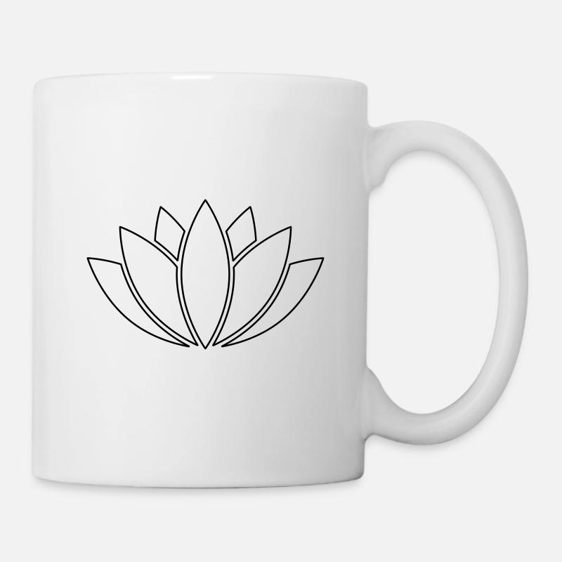 LOTUS - Tasse - Weiß