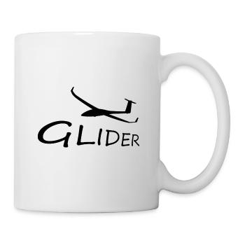 Planeur pilote planeur - Mug blanc - blanc - Droite