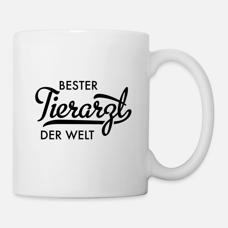 tierarzt - Tasse - Weiß