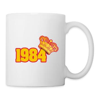 Geboren im Jahre 1984 - Tasse - Weiß - Rechts