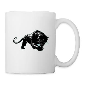 Panther T shirt - Tasse - Weiß - Rechts