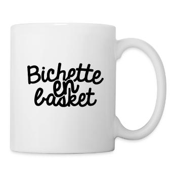 Bichette en basket - Mug blanc - blanc - Droite