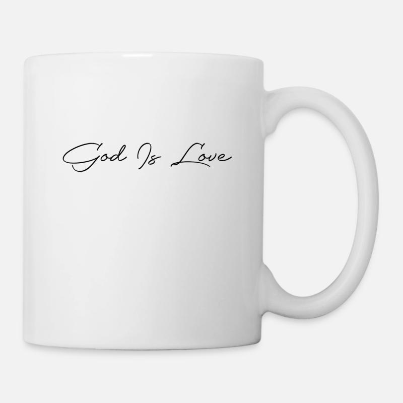 God is love - Mug blanc - blanc
