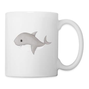 Requins - Mug blanc - blanc - Droite