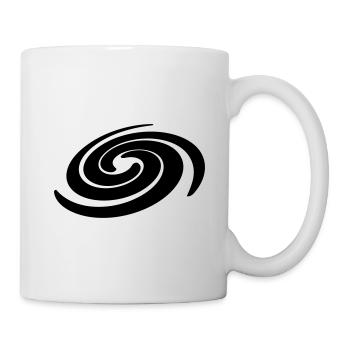 Spirale dans toutes les couleurs de Vector - Mug blanc - blanc - Droite