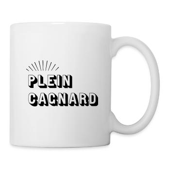 Plein Cagnard - Mug blanc - blanc - Droite