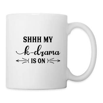 K-Pop K-Drama Kdrama Kpop Koreanisch Seoul - Tasse - Weiß - Rechts