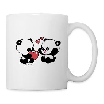 Panda Skadouch 1 - Tasse - Weiß - Rechts