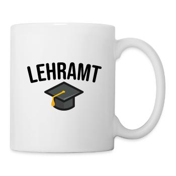 Lehramt Studium Abschluss - Tasse - Weiß - Rechts
