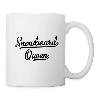 Snowboard Queen - Mug - white - Right