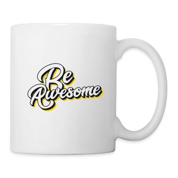 Soyez génial - Mug blanc - blanc - Droite