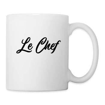 Le Chef - Mug blanc - blanc - Droite
