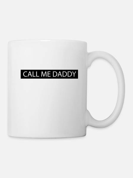Call me Daddy - Tasse - Weiß