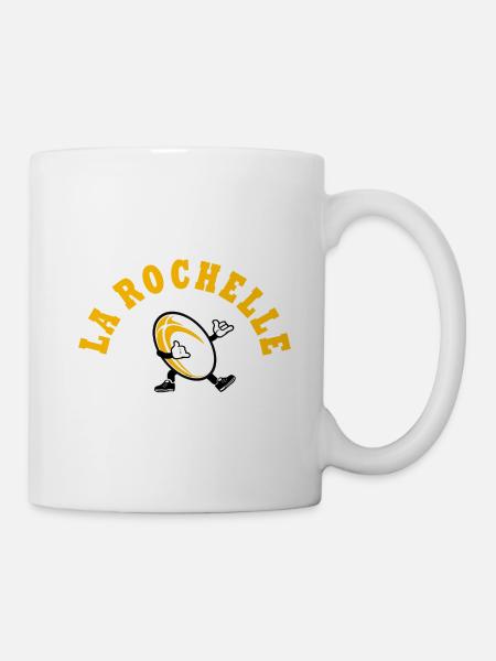 Rugby La Rochelle sport rugby supporter rochellais - Mug blanc - blanc