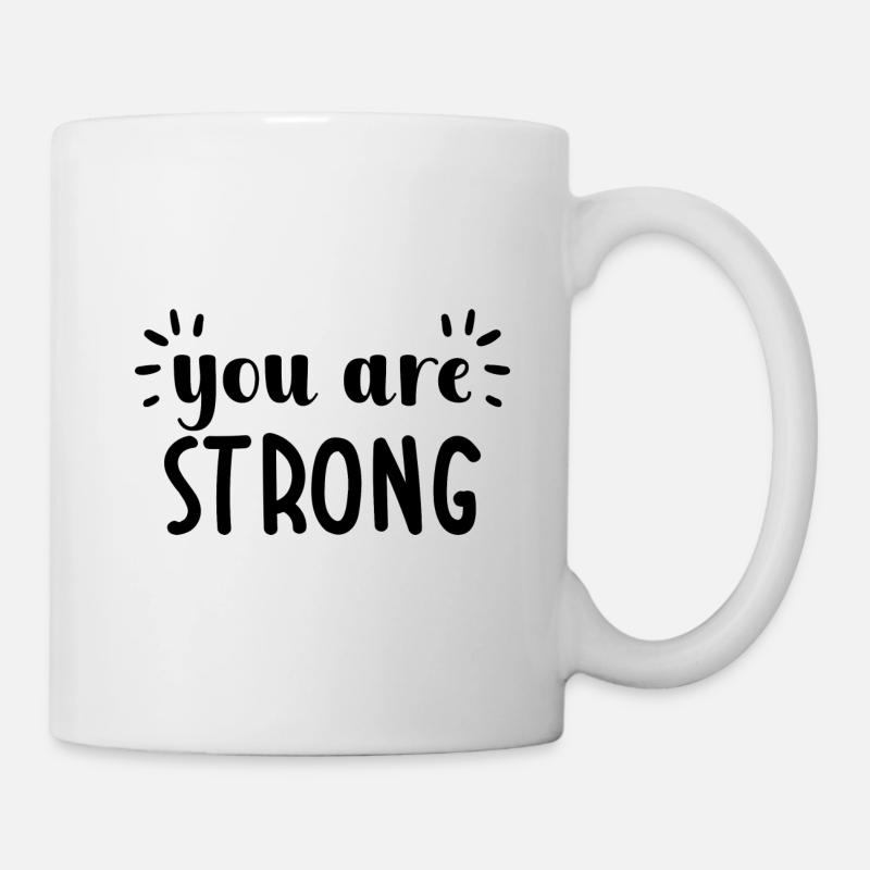You are Strong - Mug - white