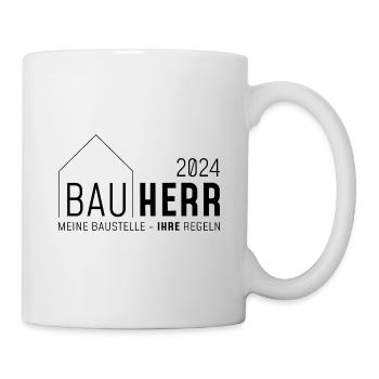 Builder 2024, Mon chantier - ses règles - Mug blanc - blanc - Droite