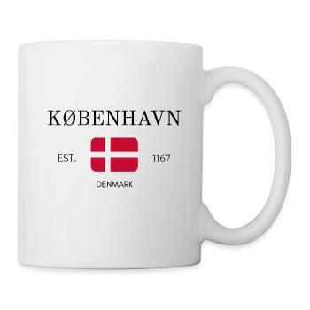 Copenhague - Danemark - Vacances - Voyage - Malmö - Mug blanc - blanc - Droite