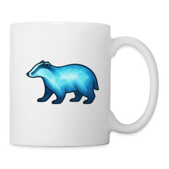 Soul Animal and Guardian Being: Badger - Mug - white - Right