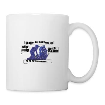 bmx race start - Mug - white - Right