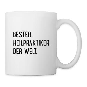 Bester Heilpraktiker - Tasse - Weiß - Rechts
