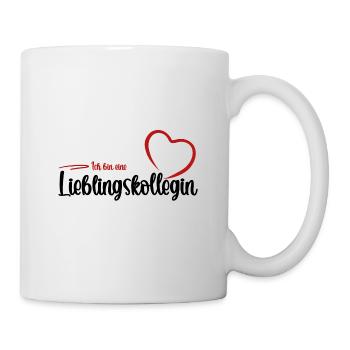 Ich bin eine Lieblingskollegin - Tasse - Weiß - Rechts
