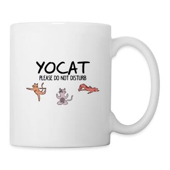 Cats Yoga - Mug - white - Right
