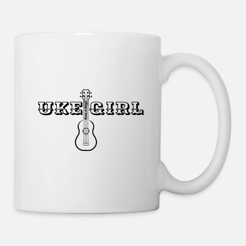Uke Fille - Mug blanc - blanc