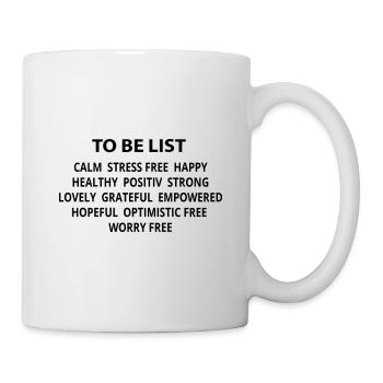 TO BE LIST! - Mug - white - Right