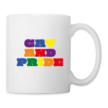 gay and pride - LGBTQI+ slogan - Mug - white - Right