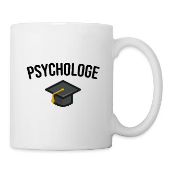 Psychologe Studium Abschluss - Tasse - Weiß - Rechts