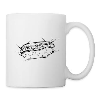 Hot dog - Mug - white - Right