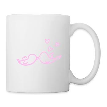 Couple Couple Animals Birds Bird - Mug - white - Right