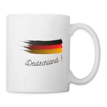 Deutschland - Mug blanc - blanc - Droite