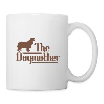 Chocolat Cocker Épagneul Maman Maman Maîtresse Mère - Mug blanc - blanc - Droite