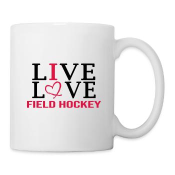 Hockey Field Hockey Hockey Love Hockey Players - Mug - white - Right