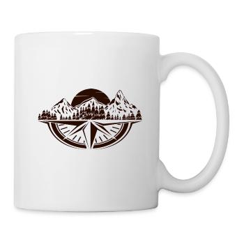 Flucht - Tasse - Weiß - Rechts