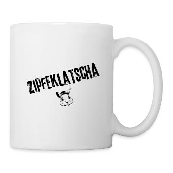 Zipfeklatscha Vibe | Redewendung - Tasse - Weiß - Rechts