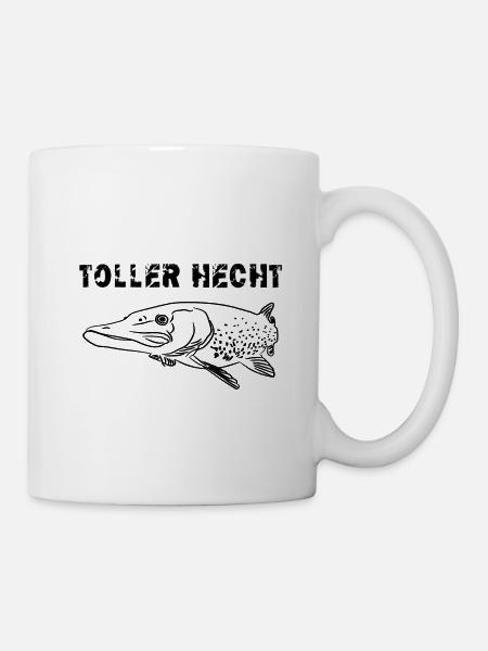 Angeln - Tasse - Weiß