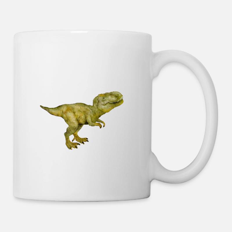 T-rex, Tyrannosaurus rex - Tasse - Weiß