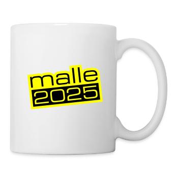 Malle 2025 - Tasse - Weiß - Rechts