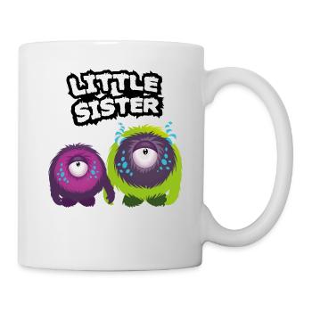 Little Sister Monster - Mug - white - Right