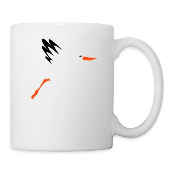 Storch - Tasse - Weiß - Rechts