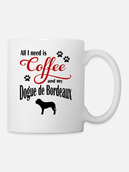 Café Dogue de Bordeaux - Mug blanc - blanc
