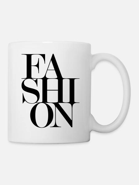 MODE de la mode - Mug blanc - blanc