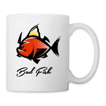Bad Fish Comic style - Mug - white - Right