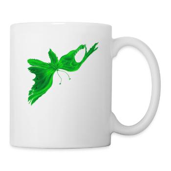 GreenLightButterfly Fantasy - Tasse - Weiß - Rechts