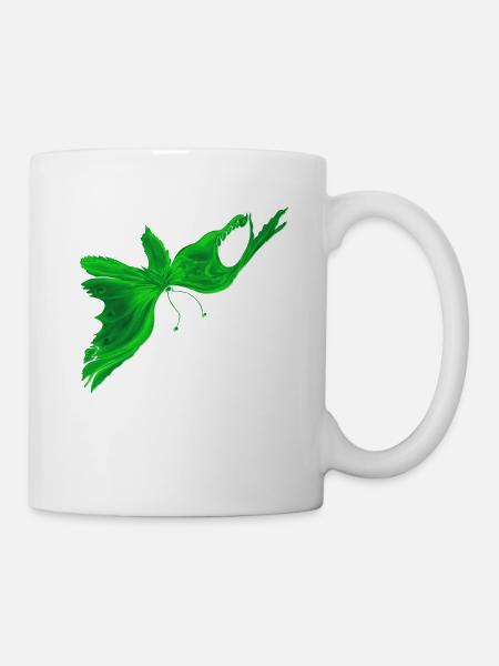GreenLight Butterflyfly Fantasy - Mug - white