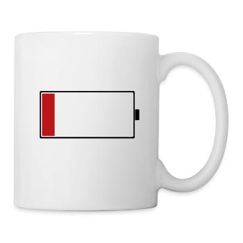 pire cauchemar batterie batterie déguisement costume cadeau - Mug blanc - blanc - Droite